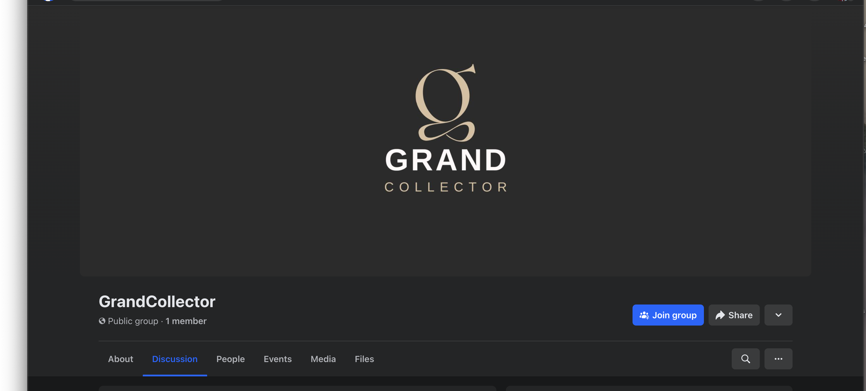 Grand Collector Facebook Group: A New Haven for Passionate Collectors